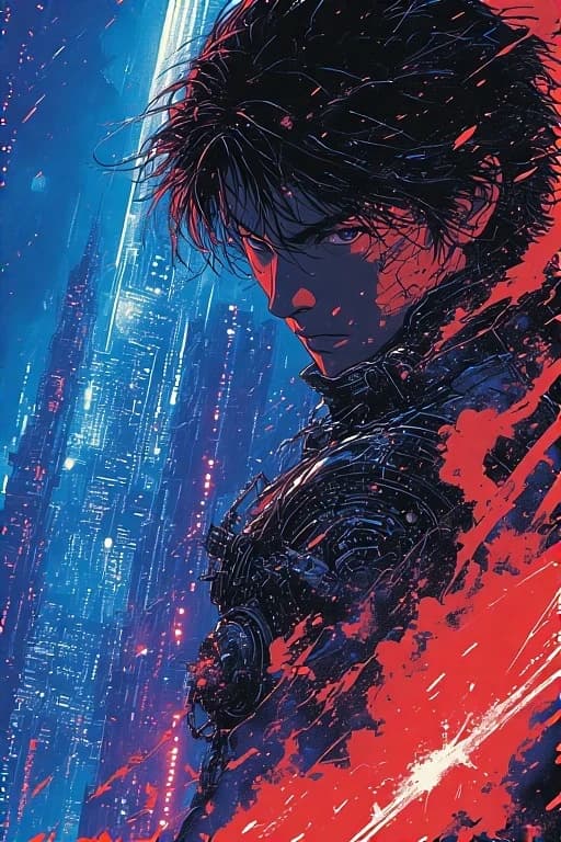 Akira-Style Cyberpunk Frames