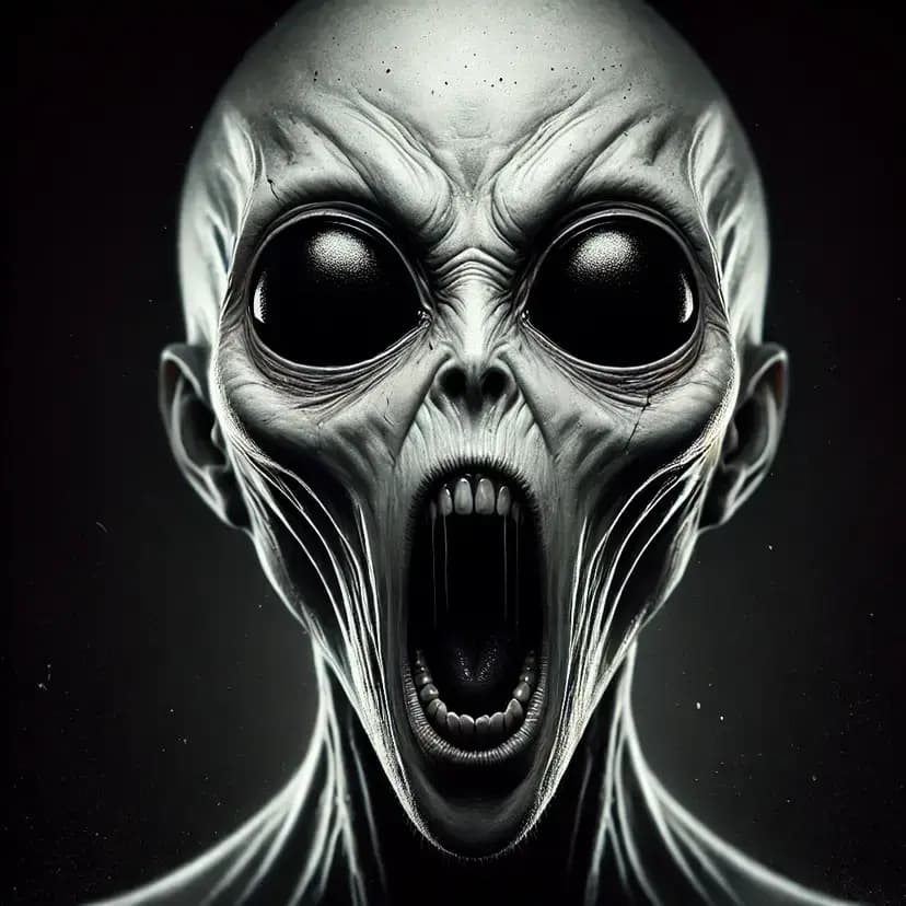 Extraterrestrial Demon Screaming