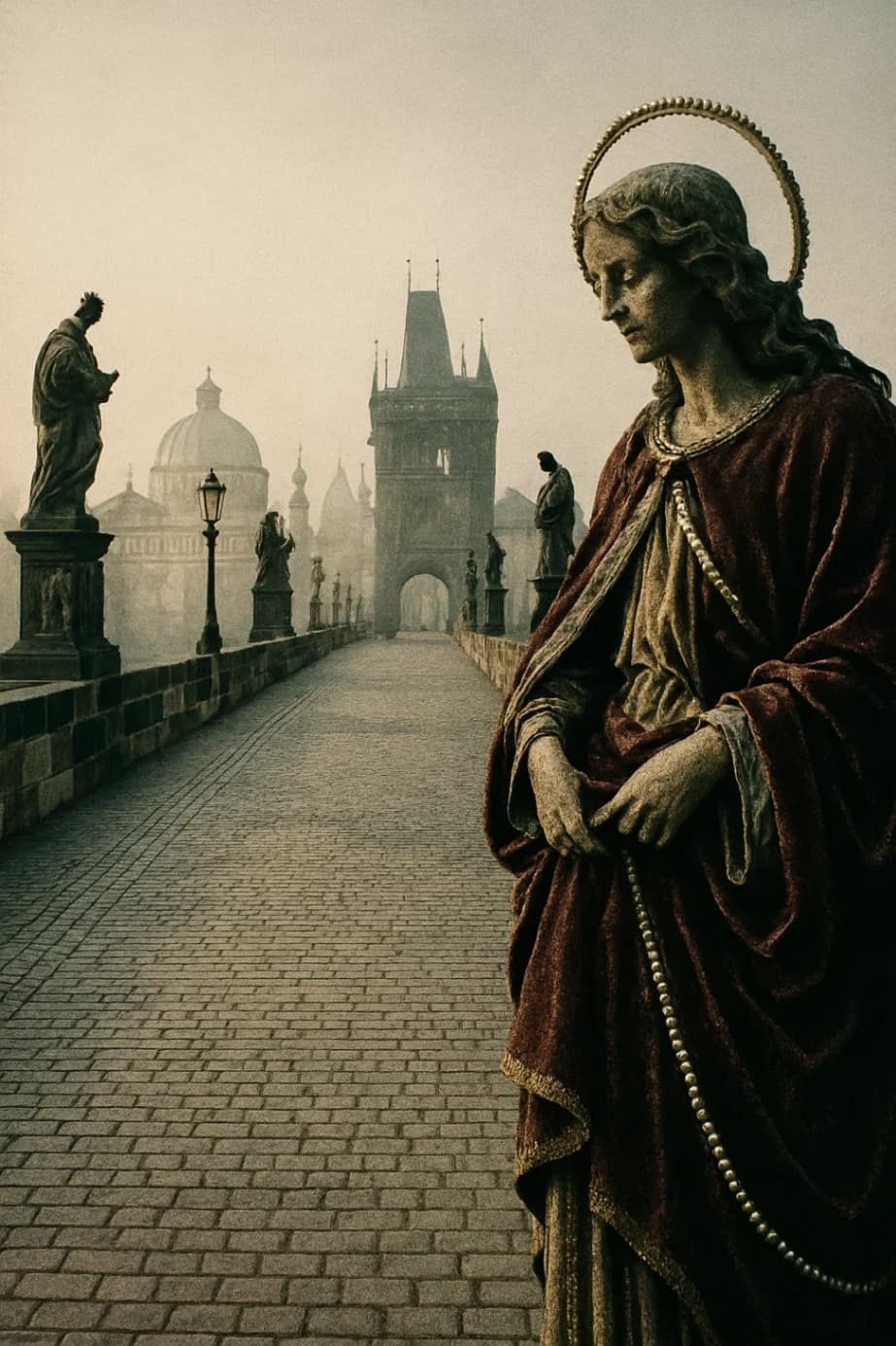 Charles Bridge Morning Glow