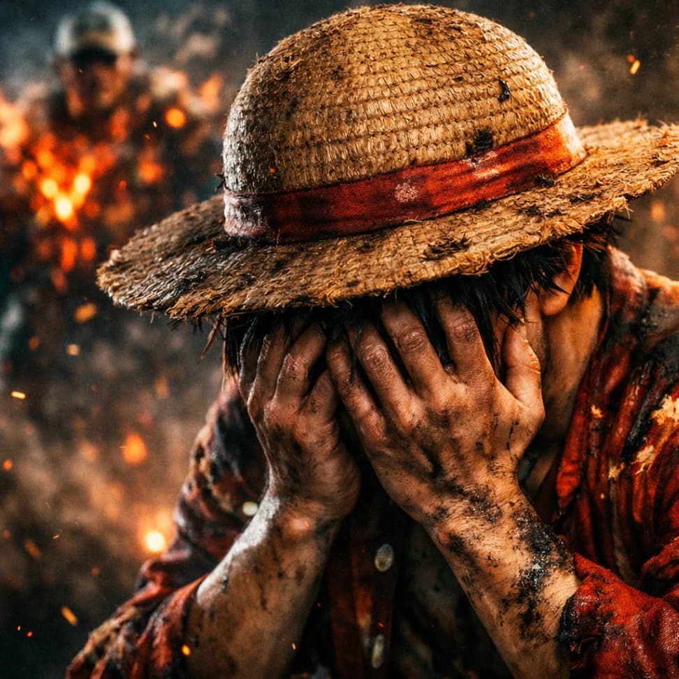 Luffy in Defeat