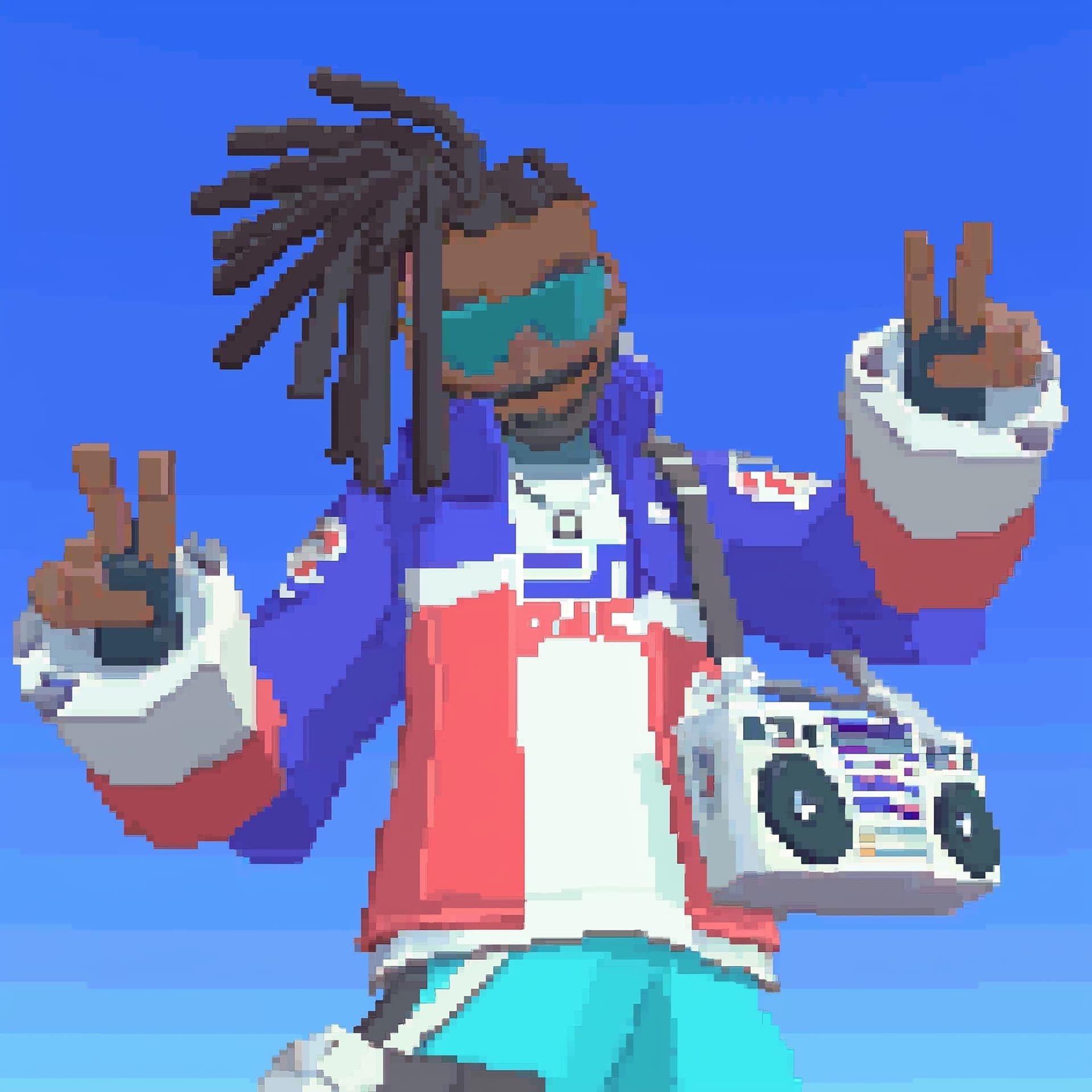 Low Poly Character Portrait