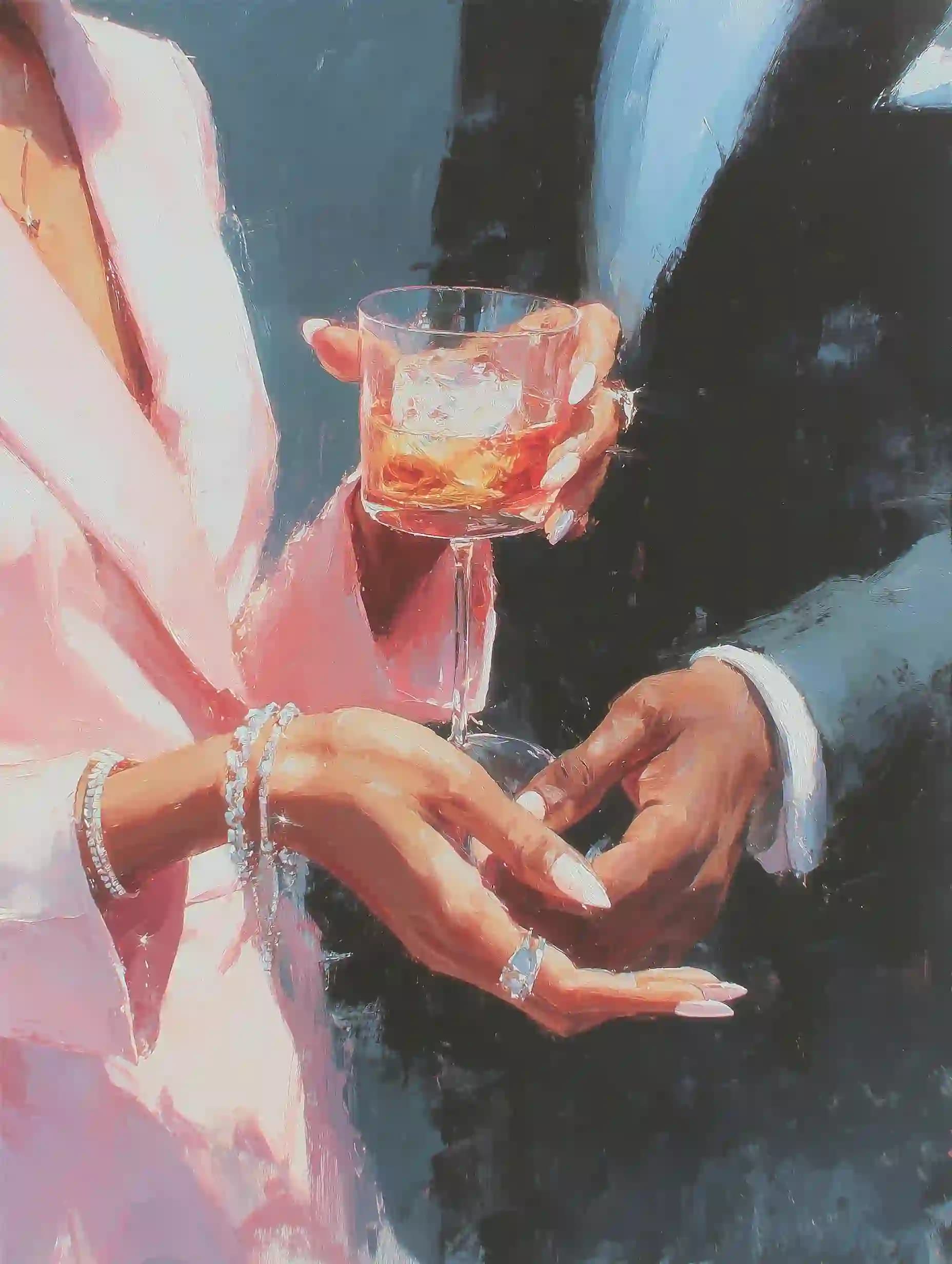 Elegant Cocktail Cheers