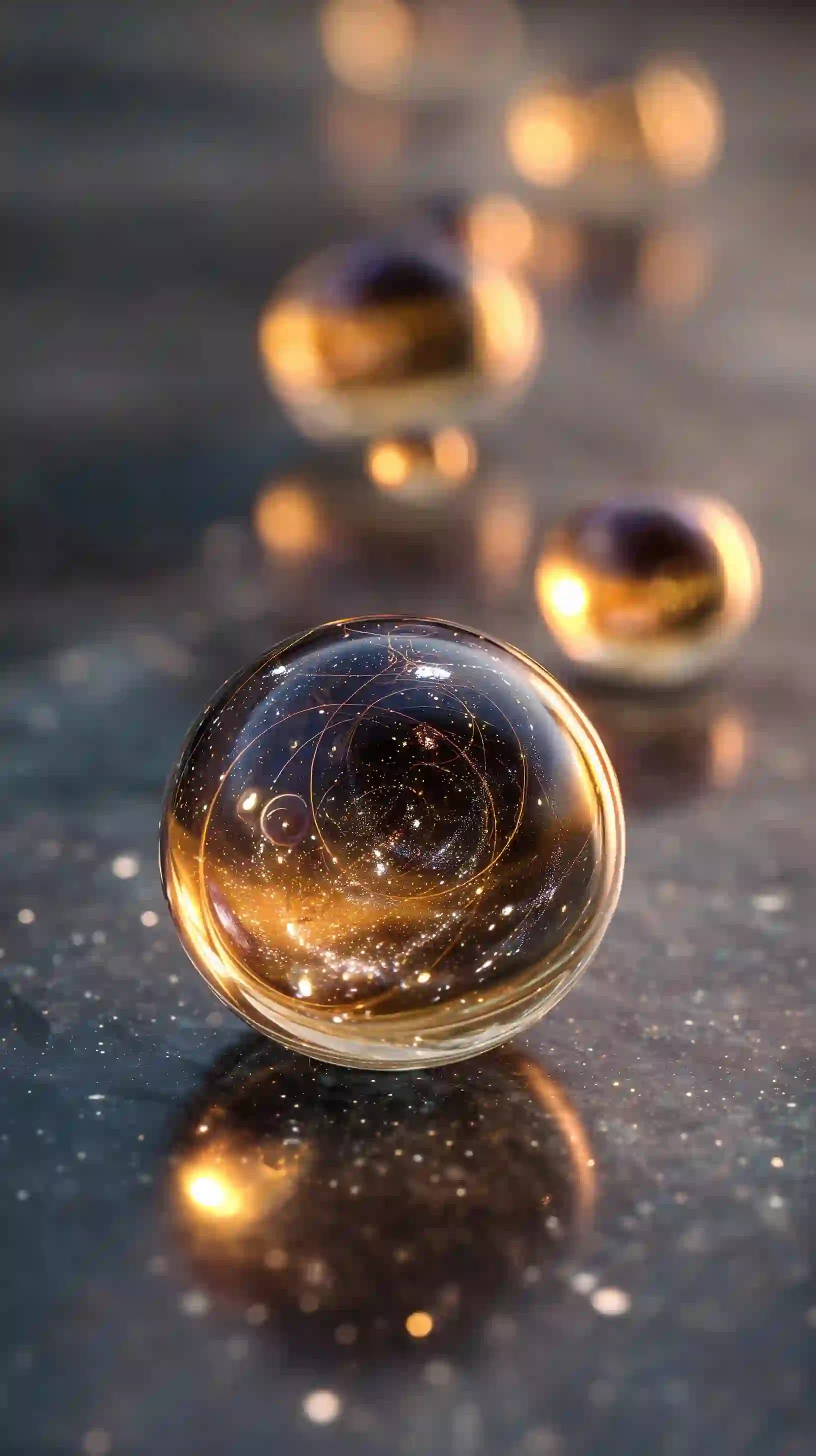 Cosmic Sphere with Nebula Interior