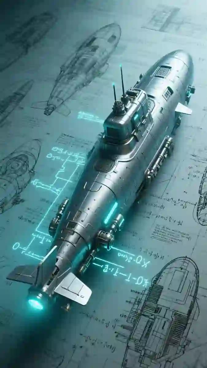 Cyberpunk Submarine Concept Art