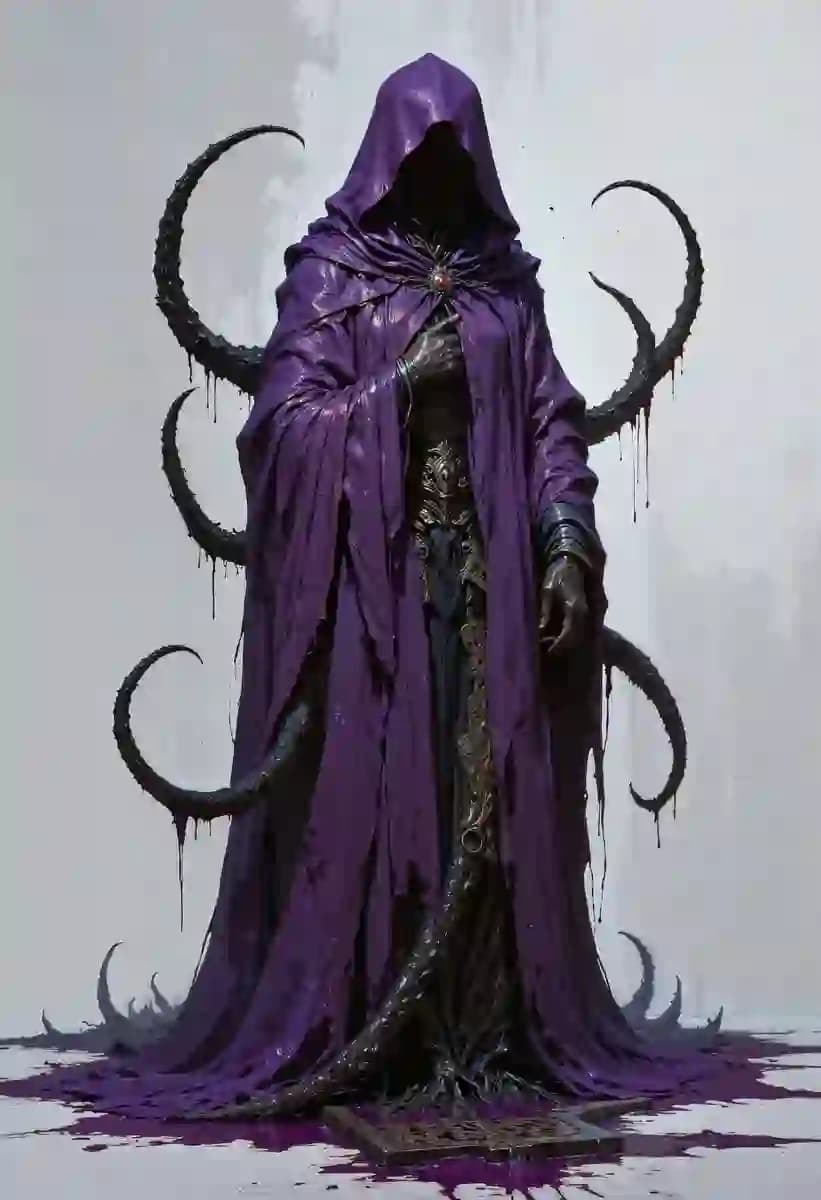 Dark Fantasy Cloak Artwork