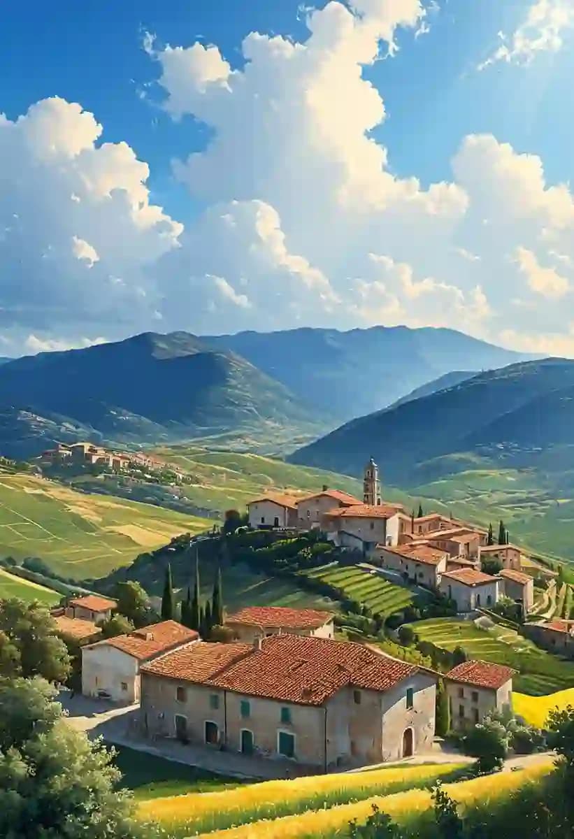 Italian Countryside Photo Shoot