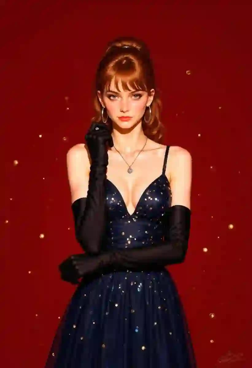 Elegant Anime Woman