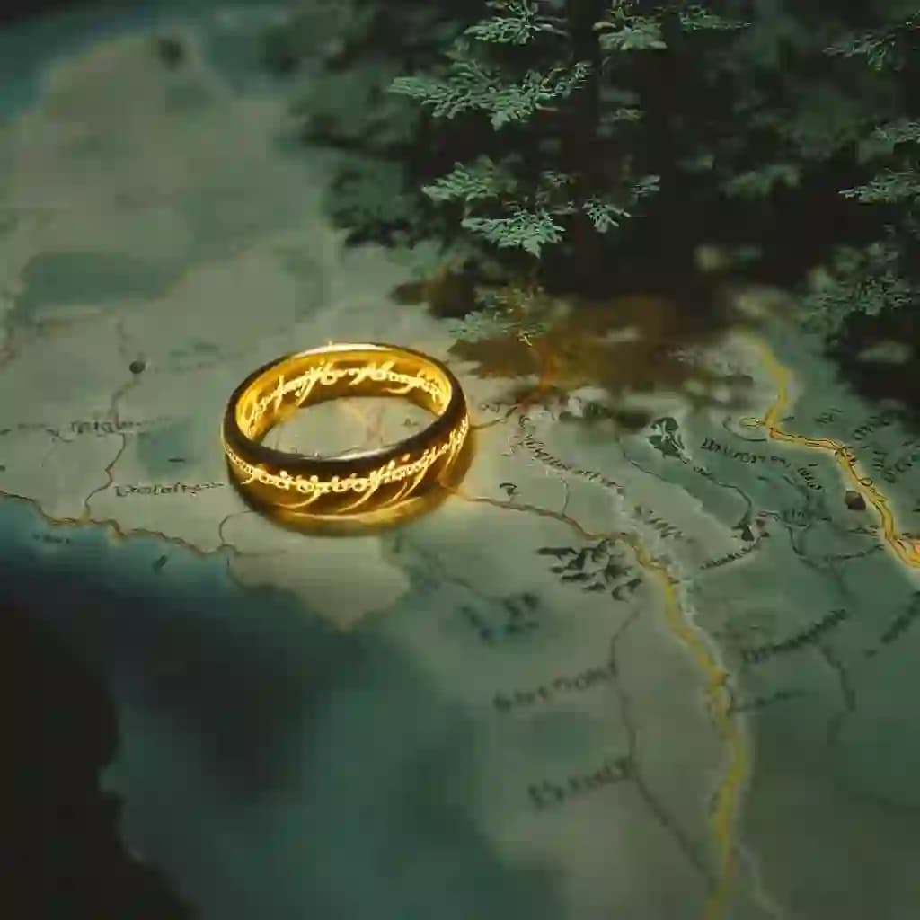 Fantasy Middle Earth Scene