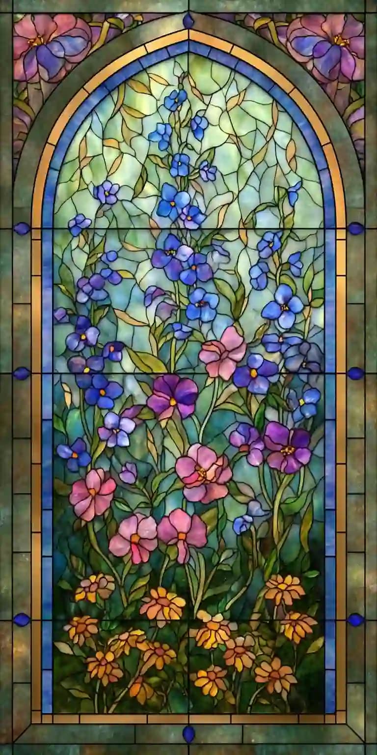 Timeless Wildflower Mural