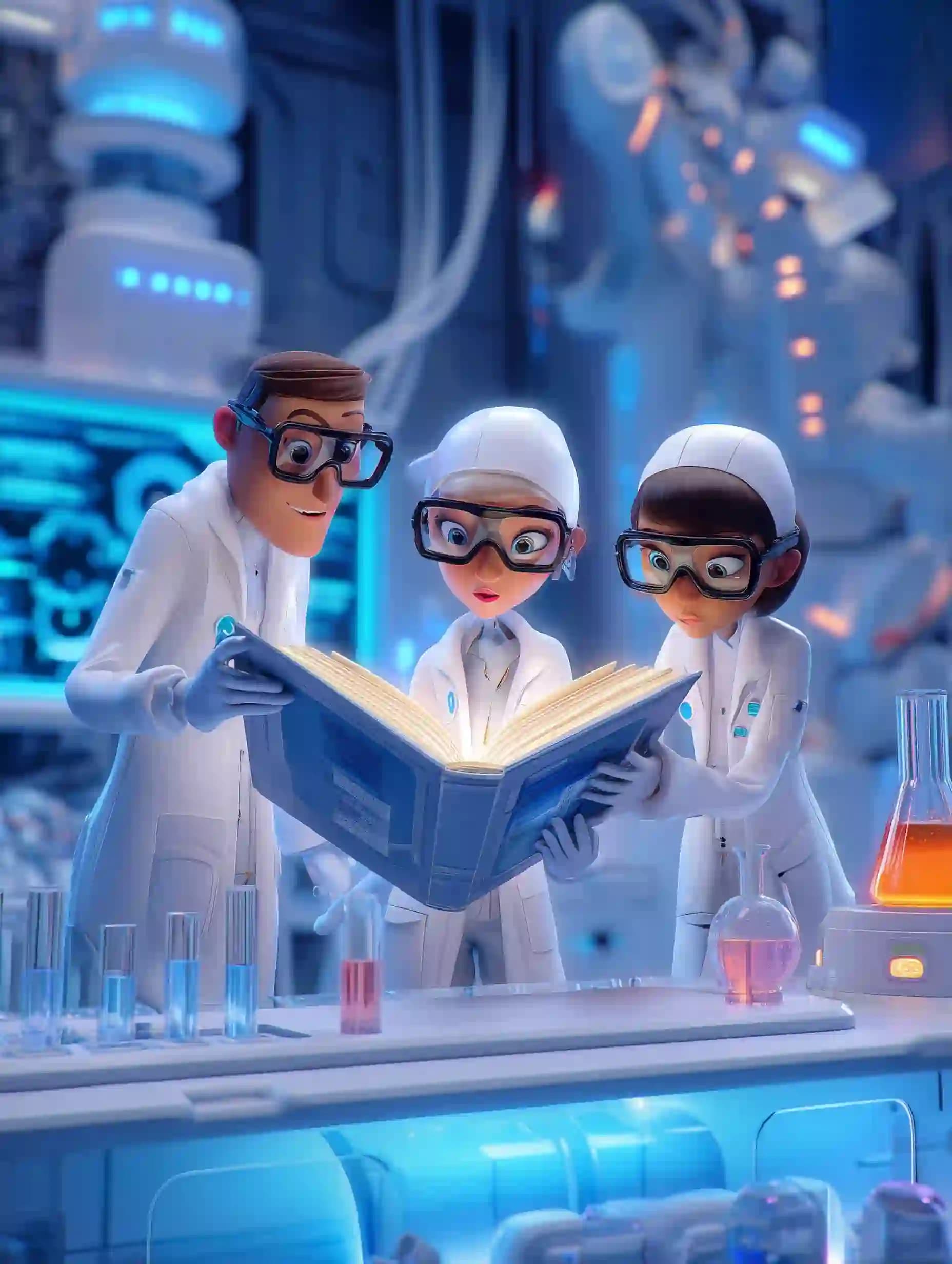 Lab Specialists Investigate Book