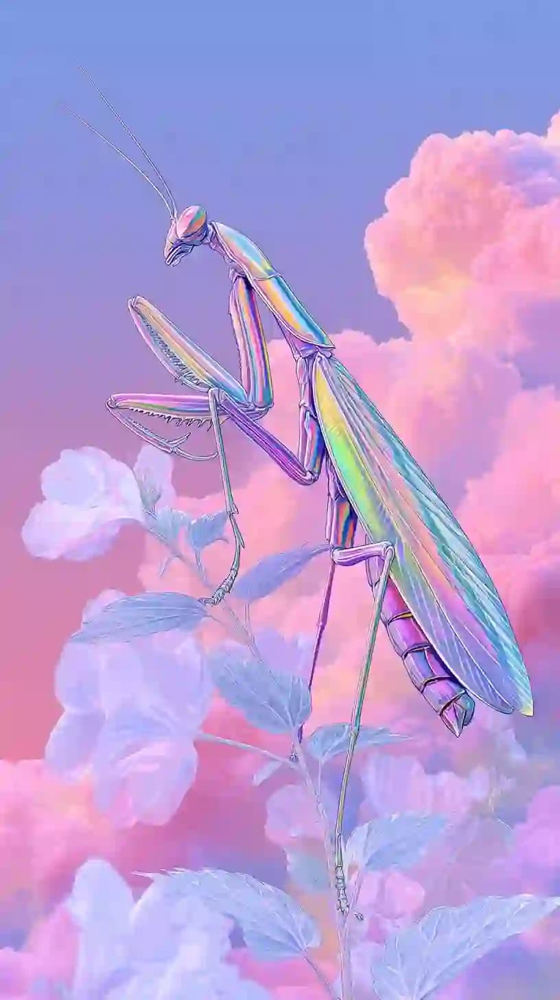 Rainbow Mantis Angel