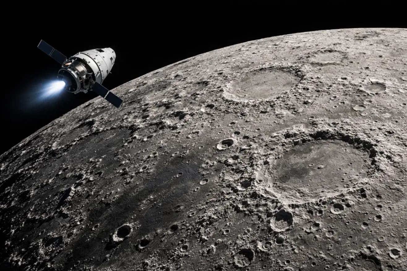 Artemis II Lunar Approach