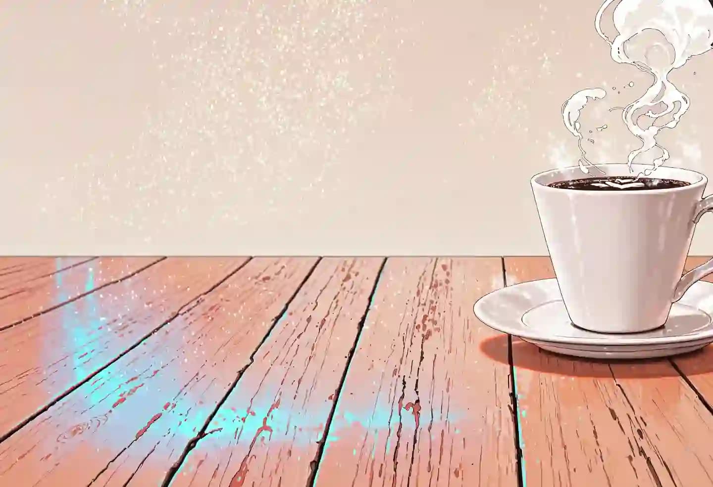 Coffee Cafe Wide Shot