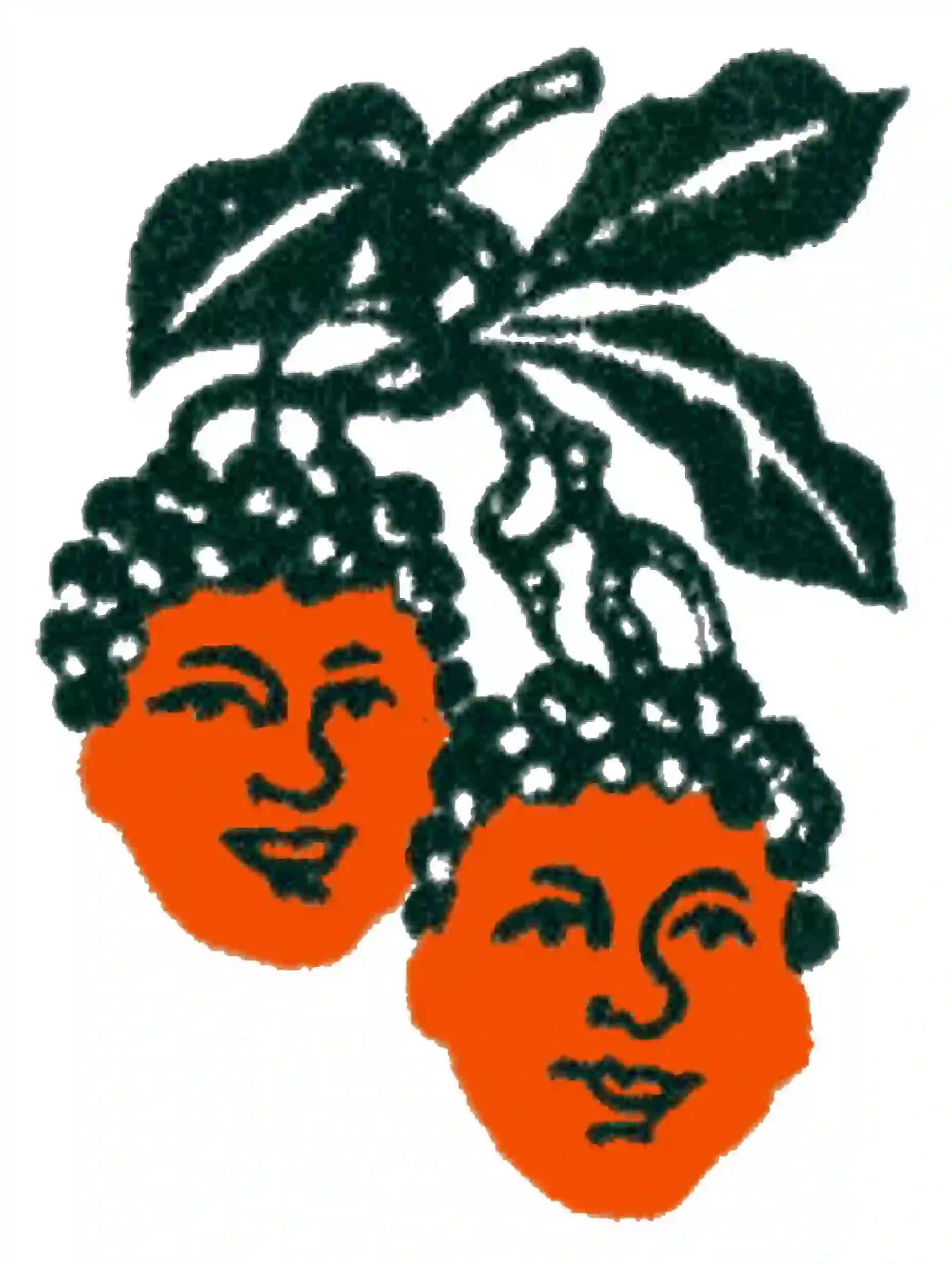 Surreal Cherry Branch Illustration