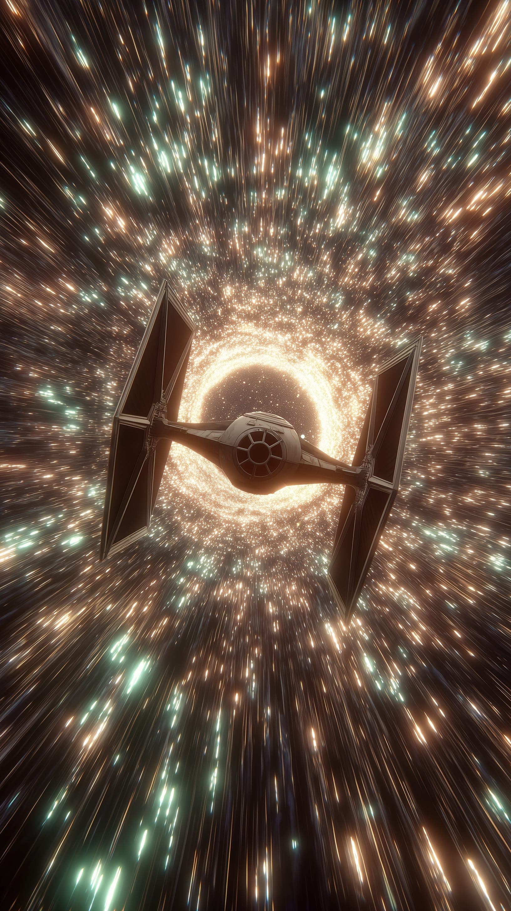 Tie Fighter Hyperspace Journey