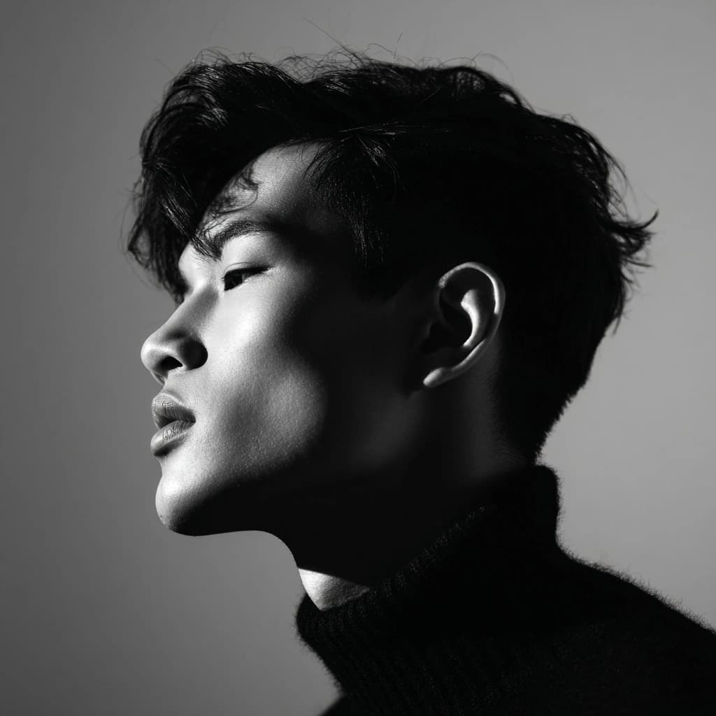 Asian Man Portrait Photo