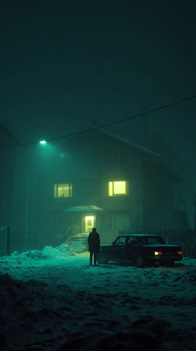 Winter Scene in Sweden