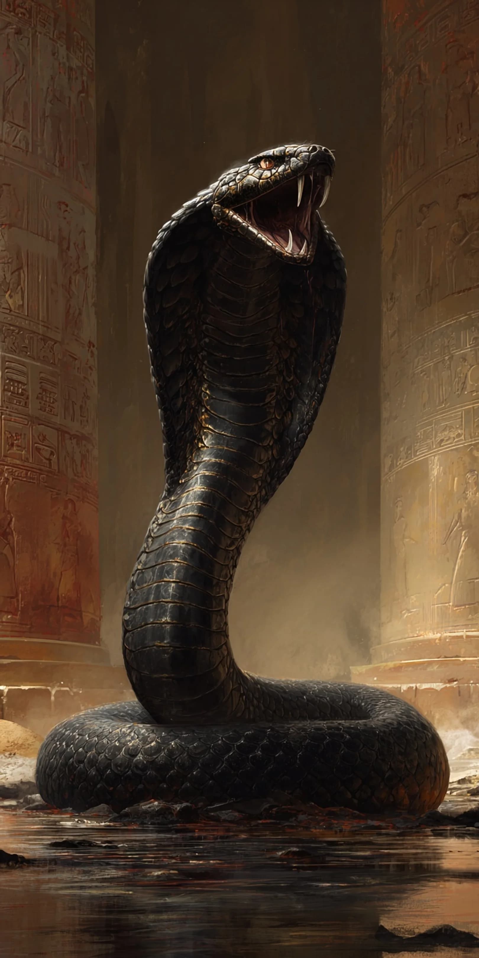 Egyptian Cobra Artwork