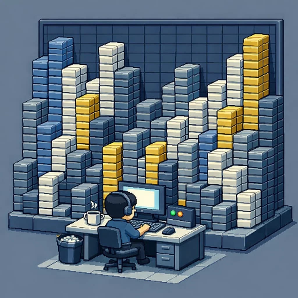 Isometric Office Support Scene