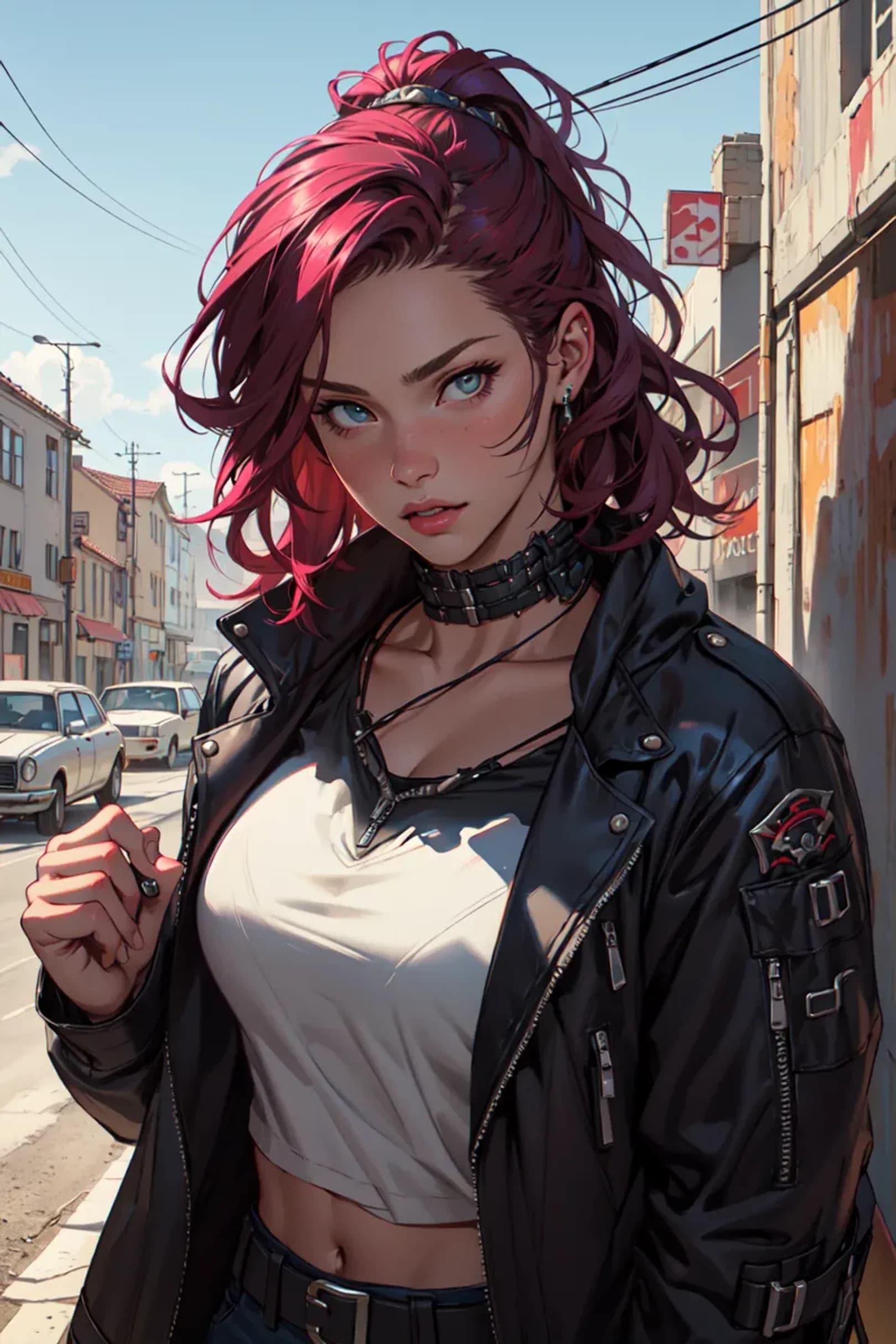 Punk Rock Fantasy Portrait