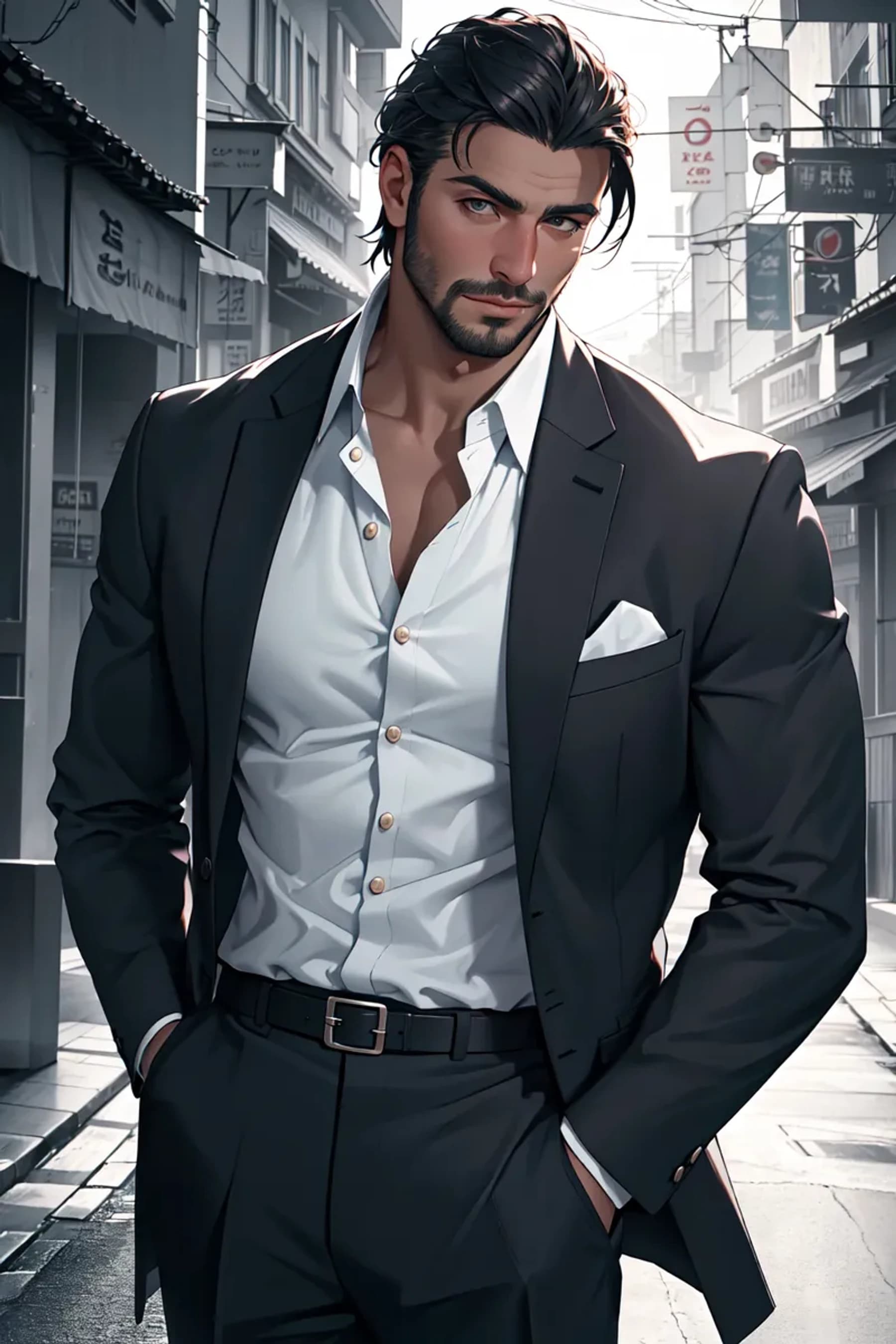 Handsome Man Portrait