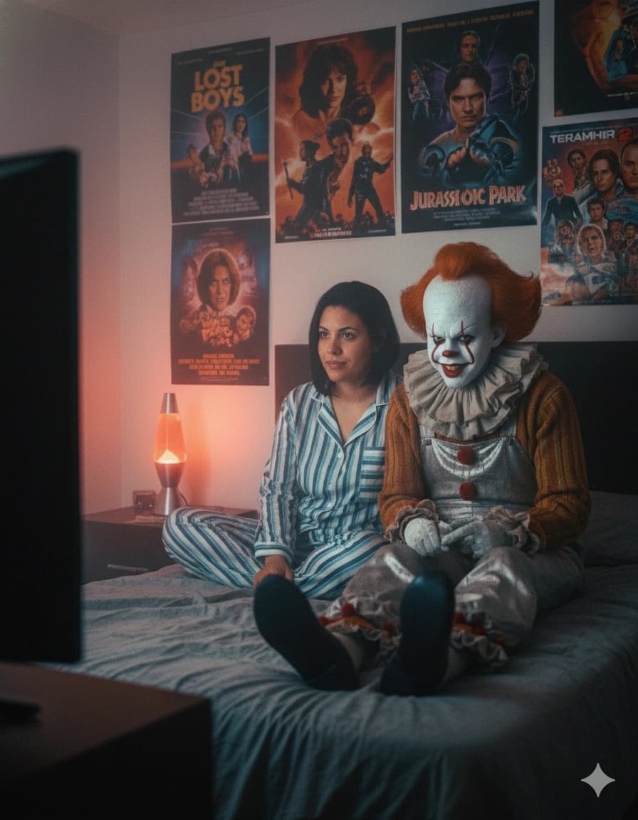 Y2K Dream Portrait Scene
