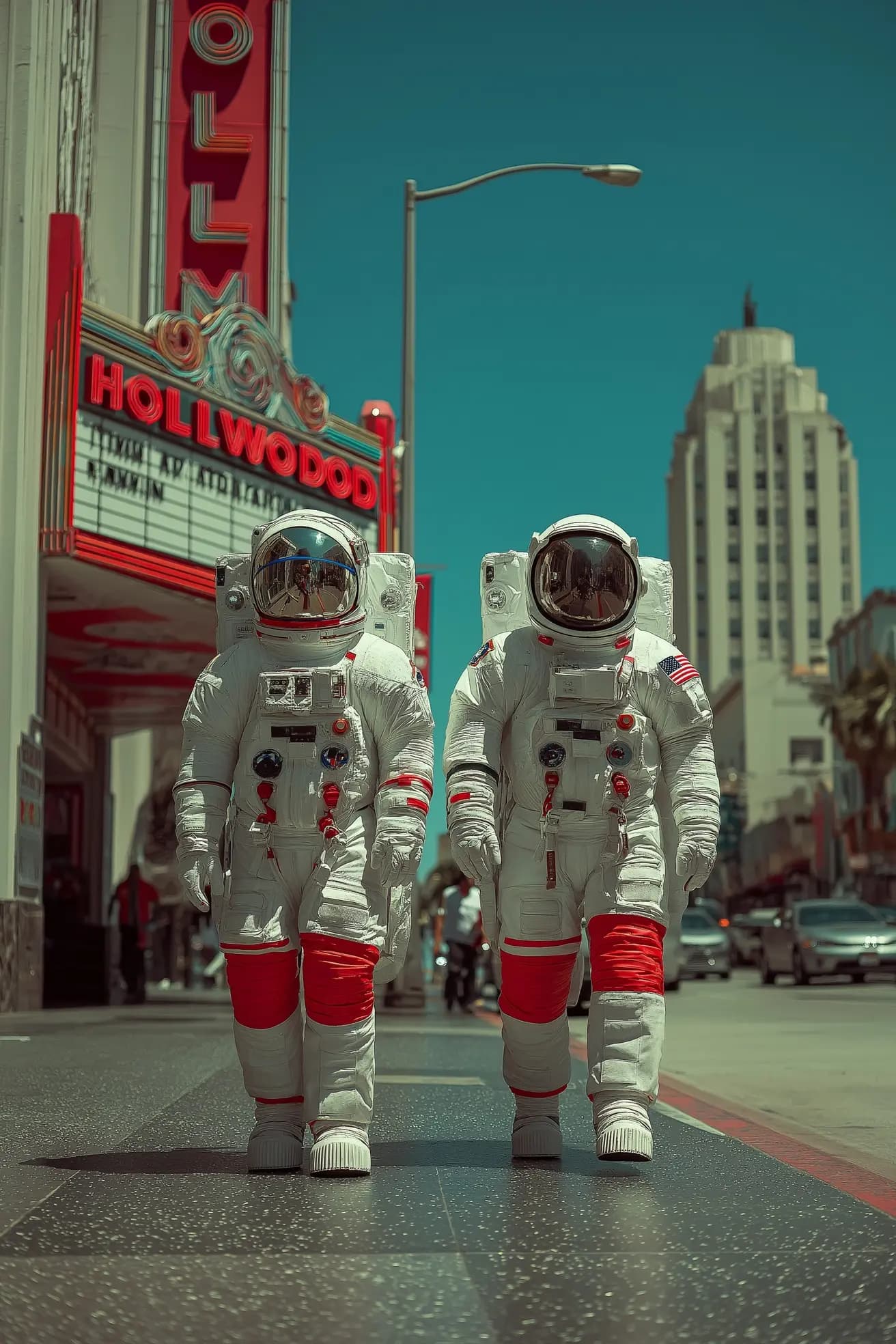 Astronauts in Hollywood