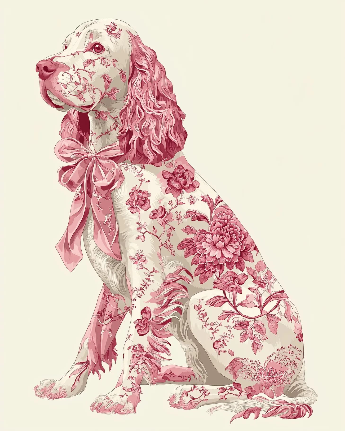 Elegant Spaniel Portrait