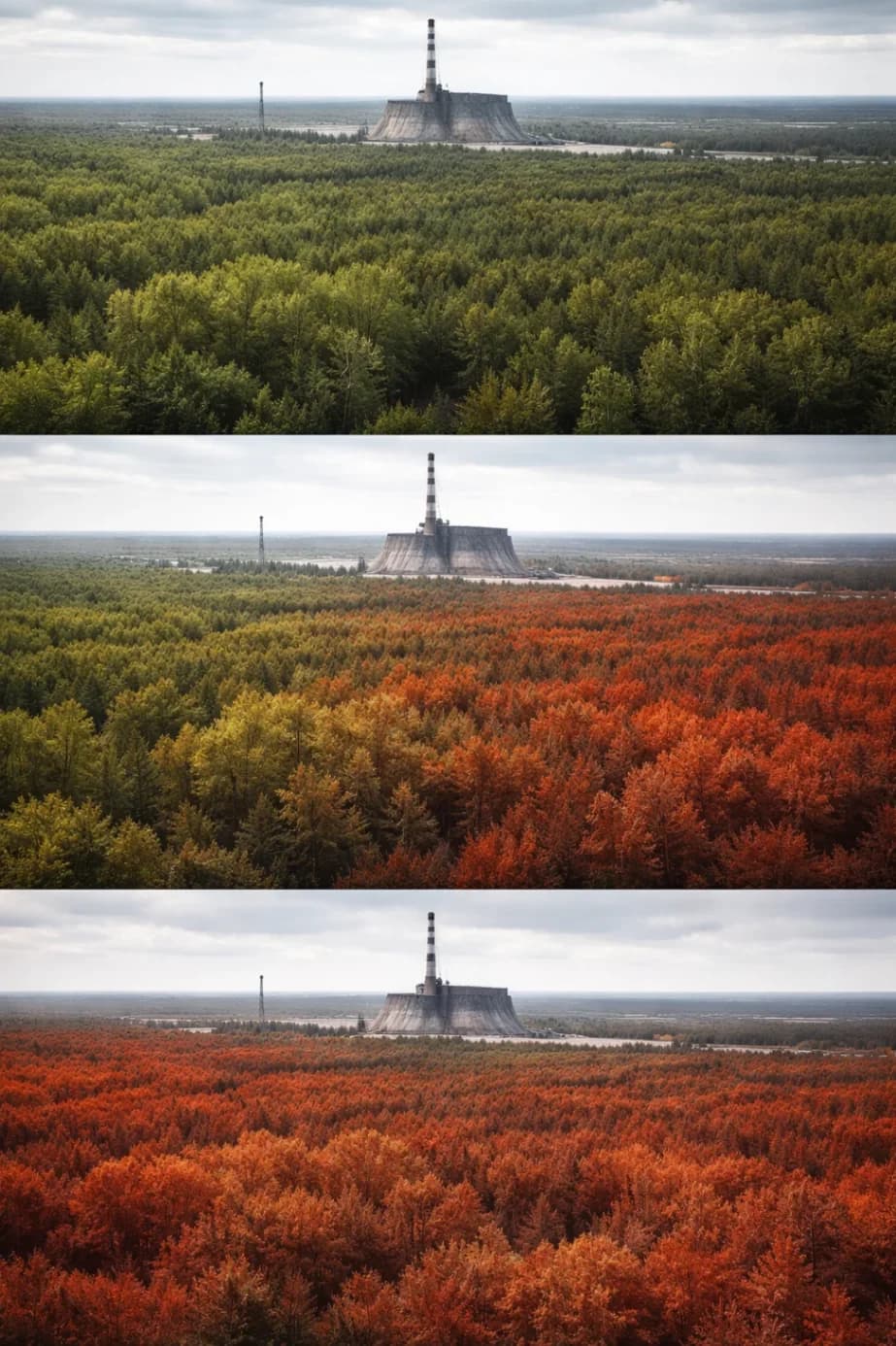 Chernobyl Forest Timelapse