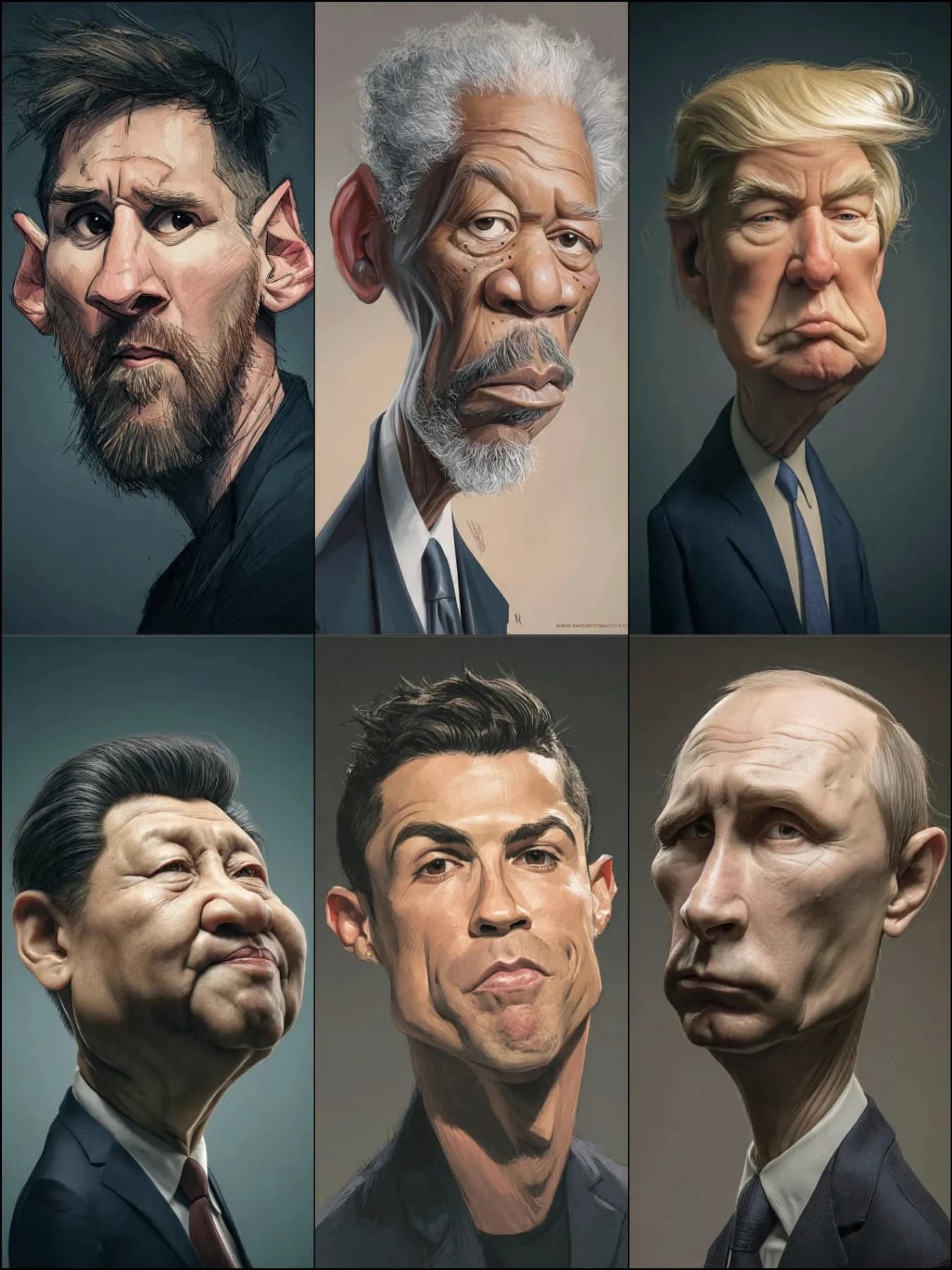 Caricature Portrait Collection
