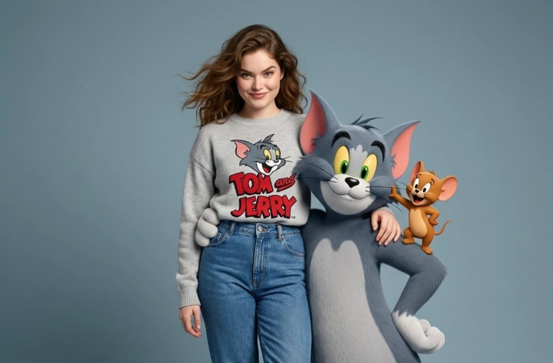 Tom and Jerry 3D Scene