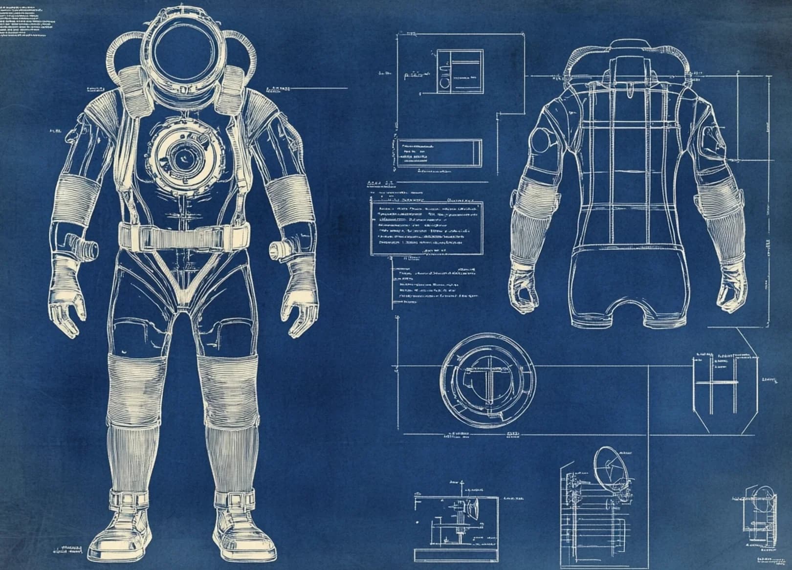 Industrial Patent Blueprint Design