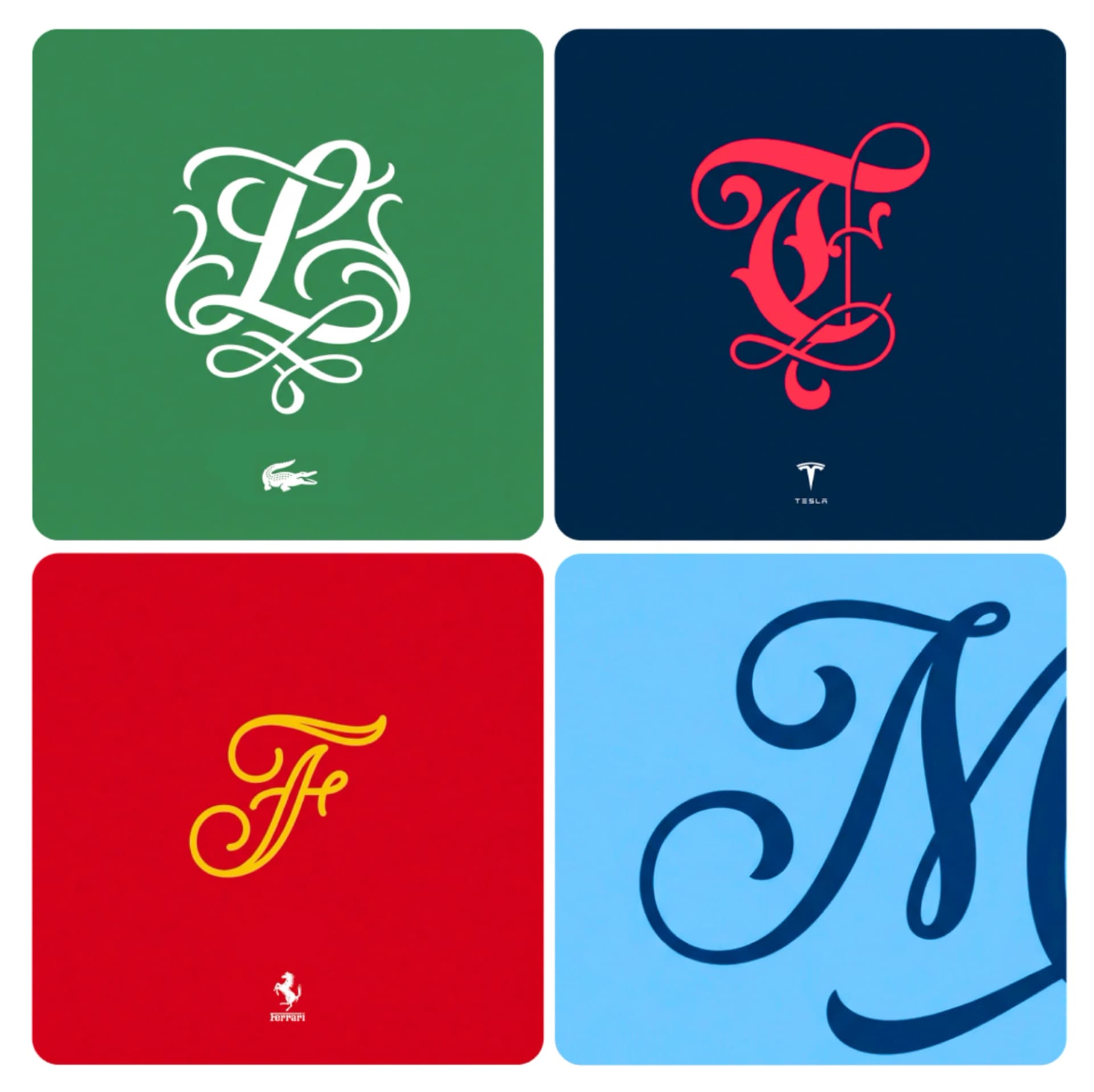 Luxury Monogram Brand Design