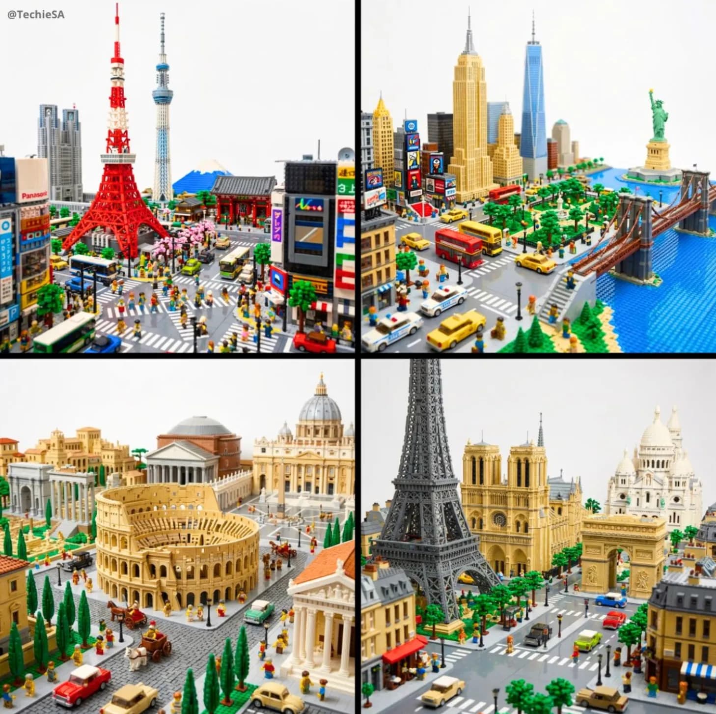 LEGO City Miniature Diorama