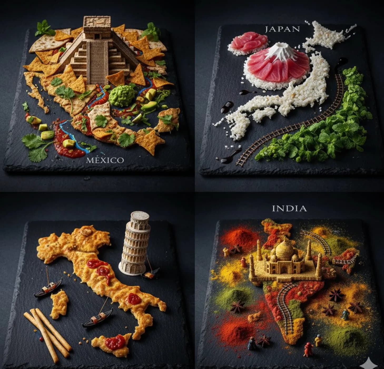 National Dishes as Landscapes