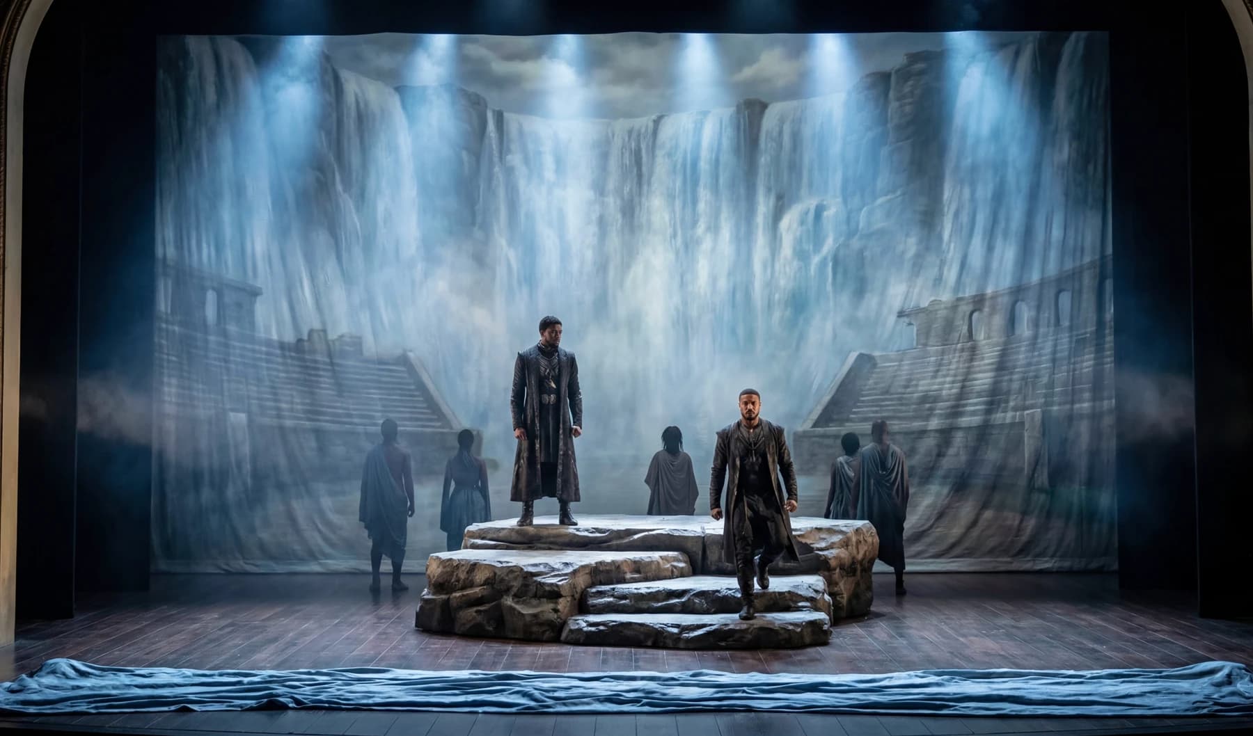 Minimalist Theatrical Stage Design