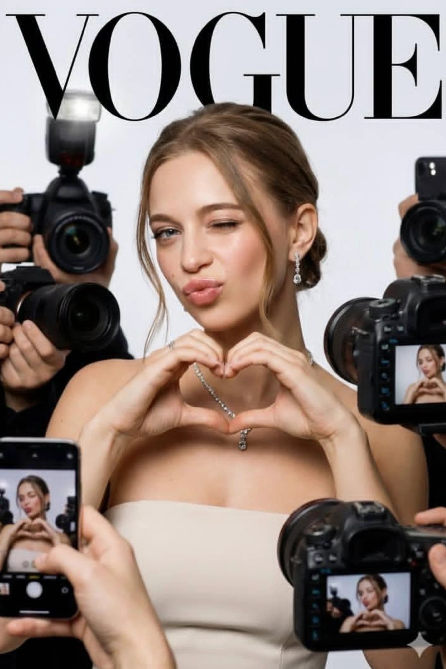Vogue Cover Fashion Portrait