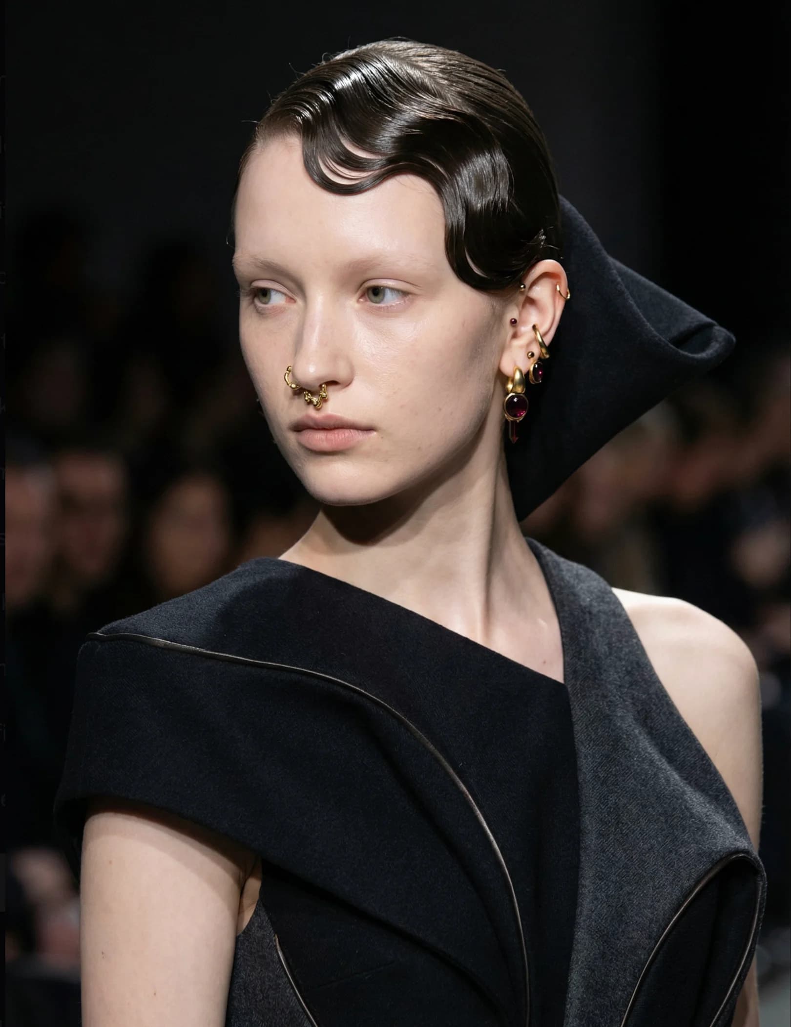 Avant‑Garde High Fashion Portrait