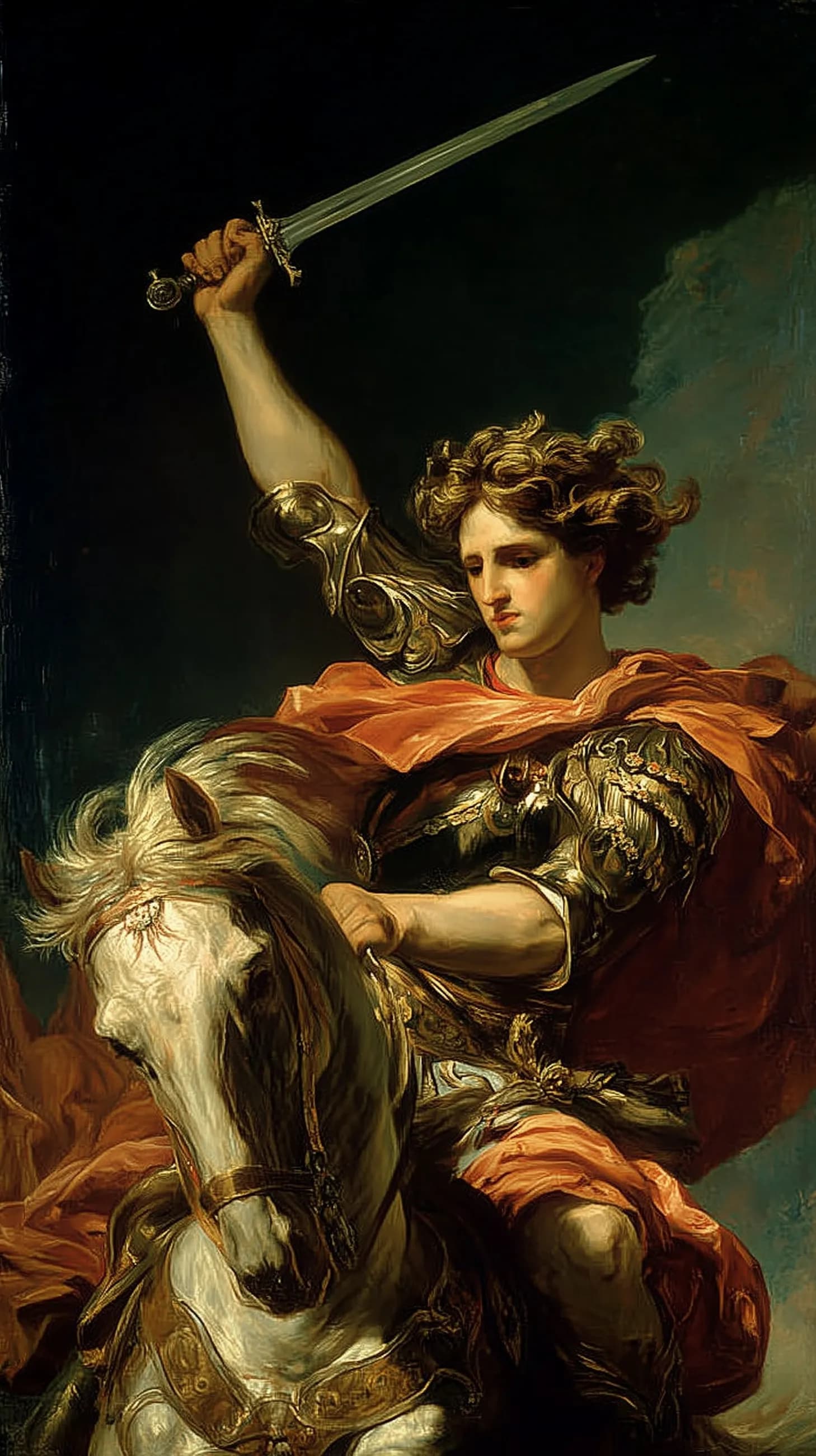 Perseus Equestrian Combat Portrait