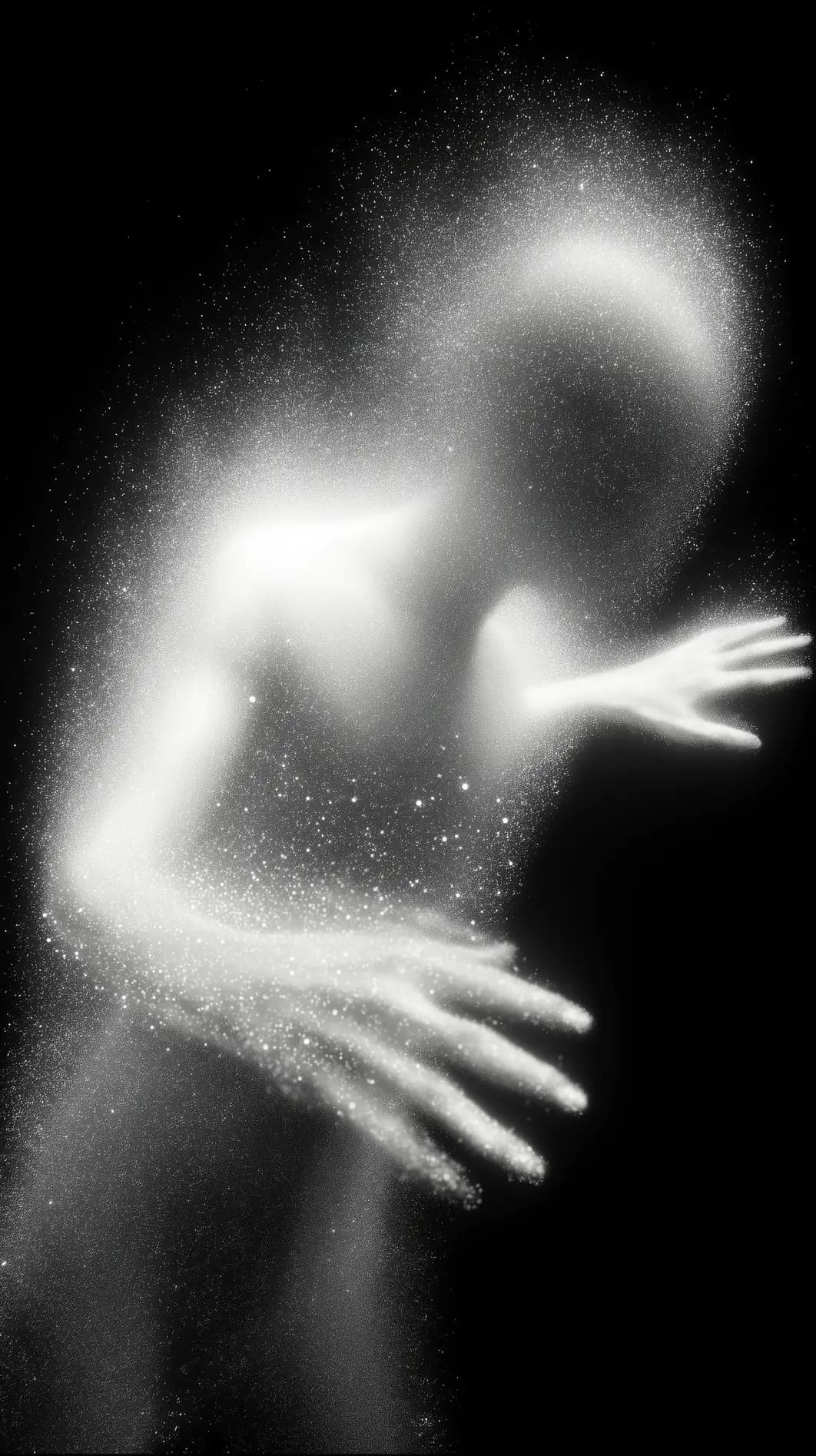 Ethereal Stardust Silhouette Void