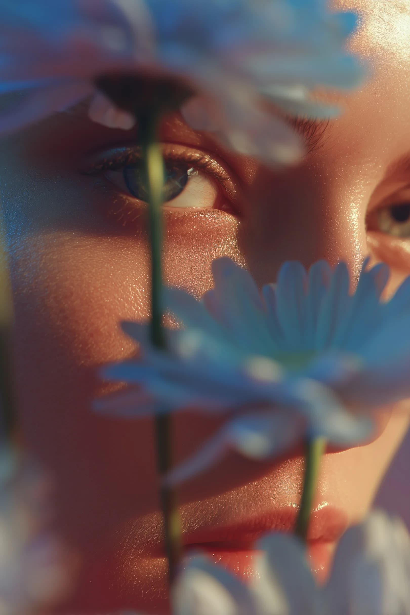Dreamy Vogue Fashion Portrait