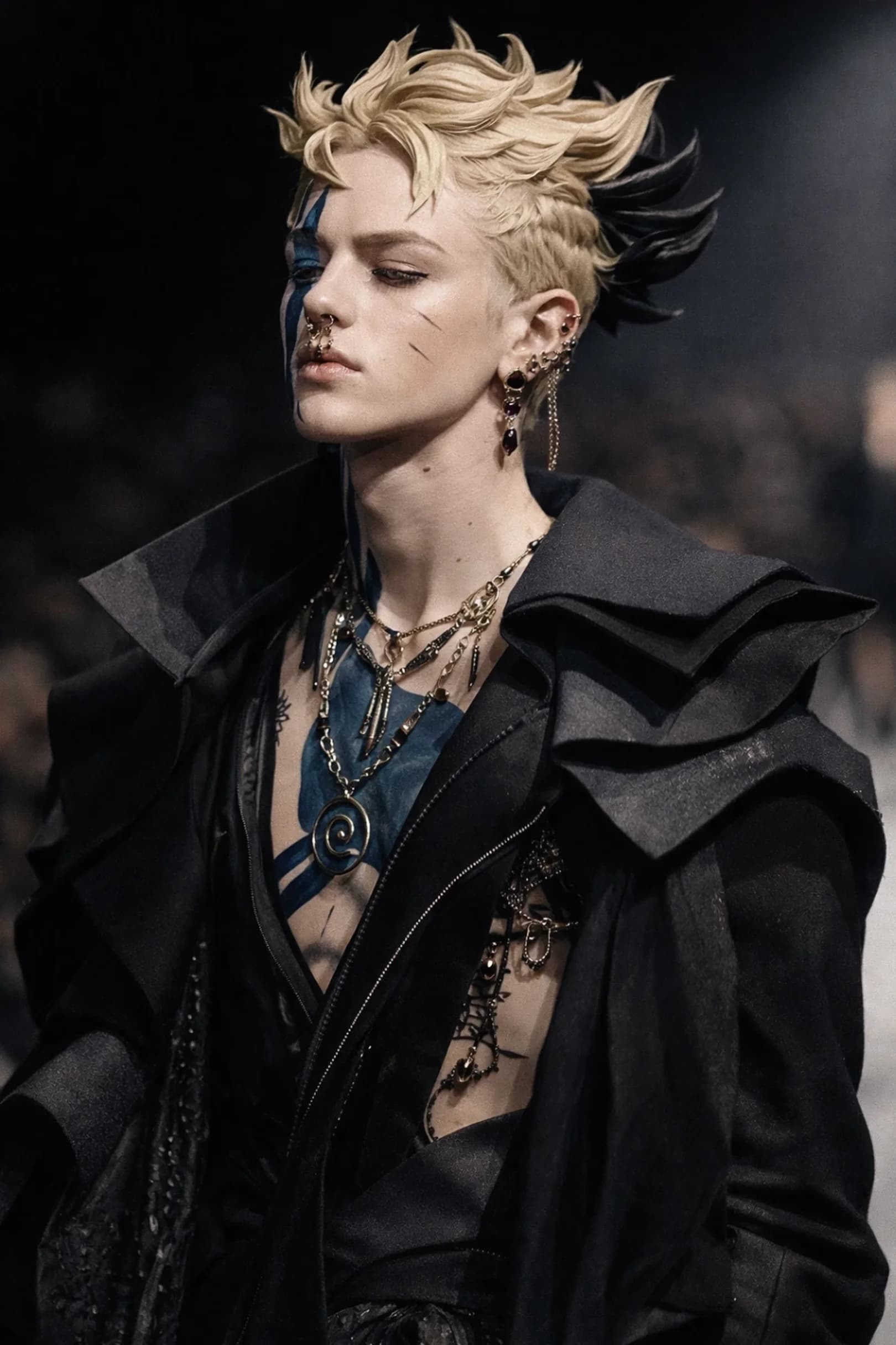 Avant Garde Fashion Portrait