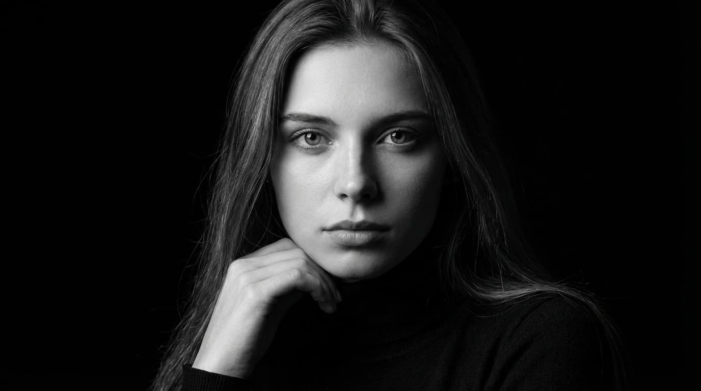 Monochrome Portrait Photography